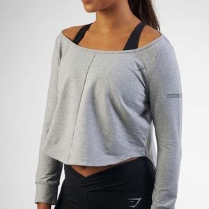 Nikki Blackketter X Gymshark Studio jumper crop